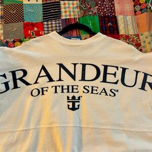Royal Caribbean Cruise Grandeur of the Seas White Jersey Top